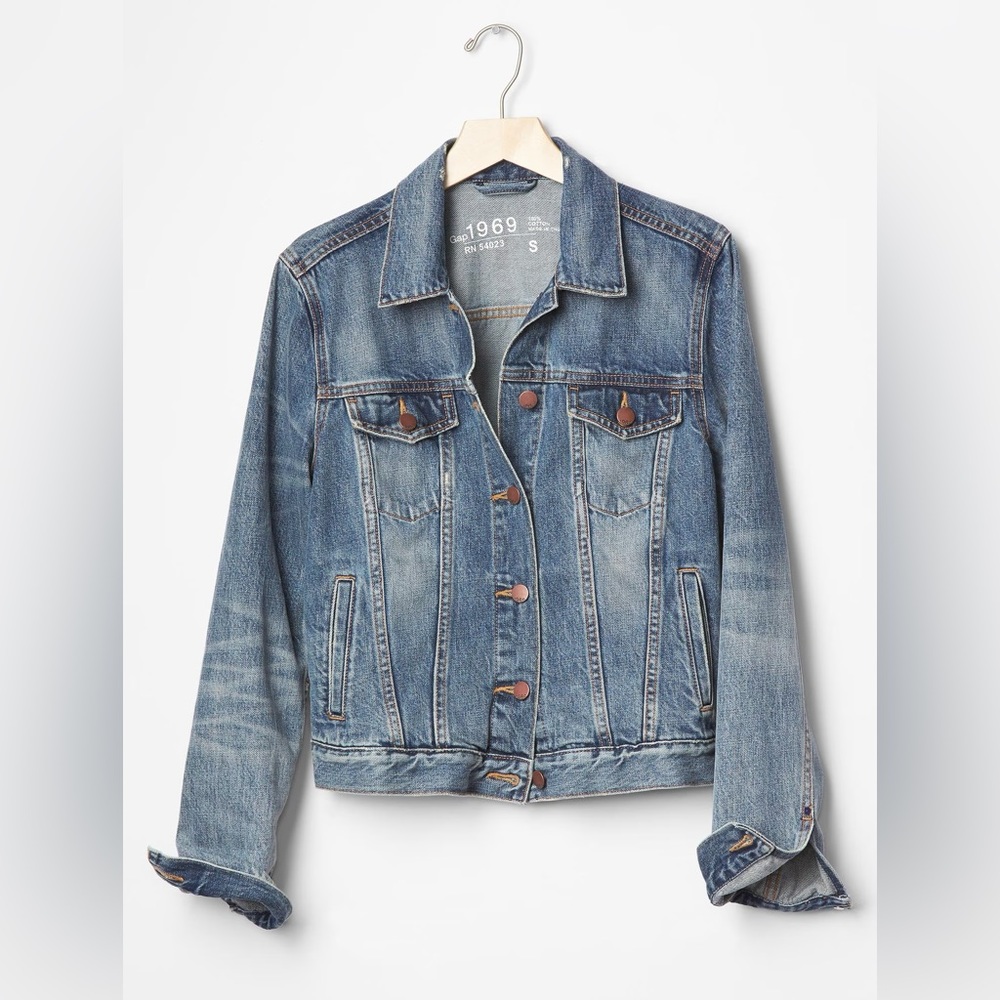 GAP 1969 Medium Wash Denim Jacket